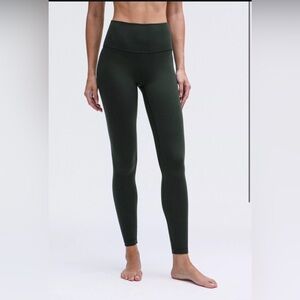 SIZE 0 LULU LEMON ALIGN LEGACY GREEN